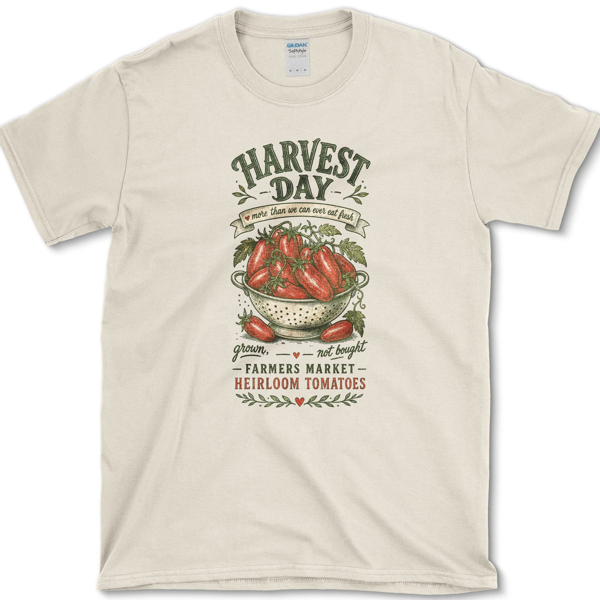 Harvest Day T-Shirt S / Natural Essential Tees