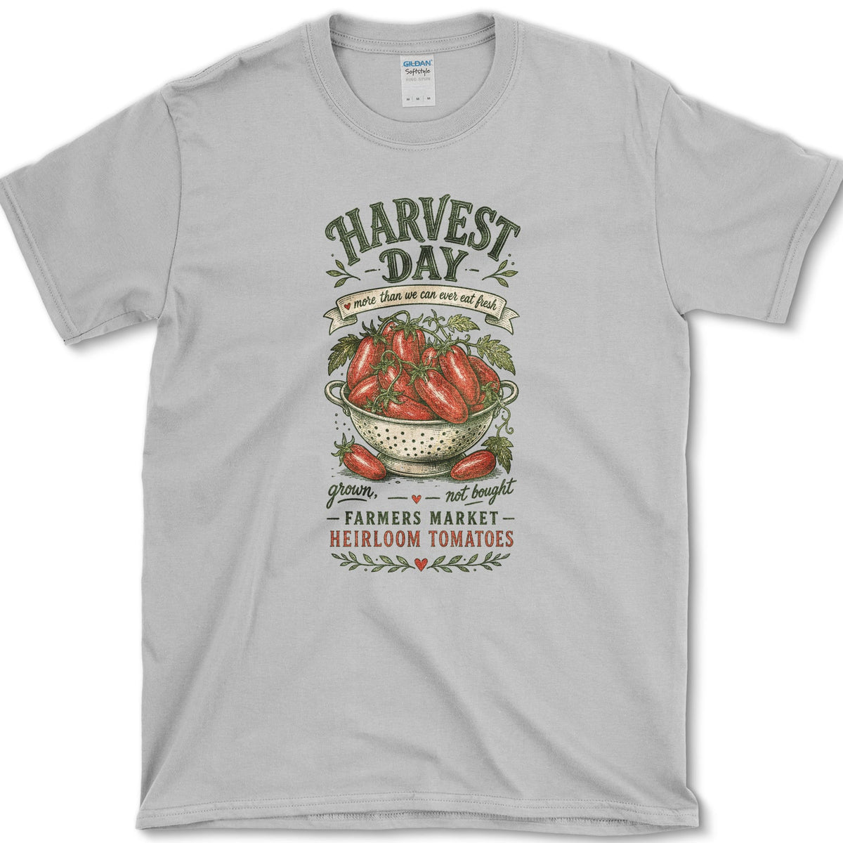 Harvest Day T-Shirt S / Sport Grey Essential Tees