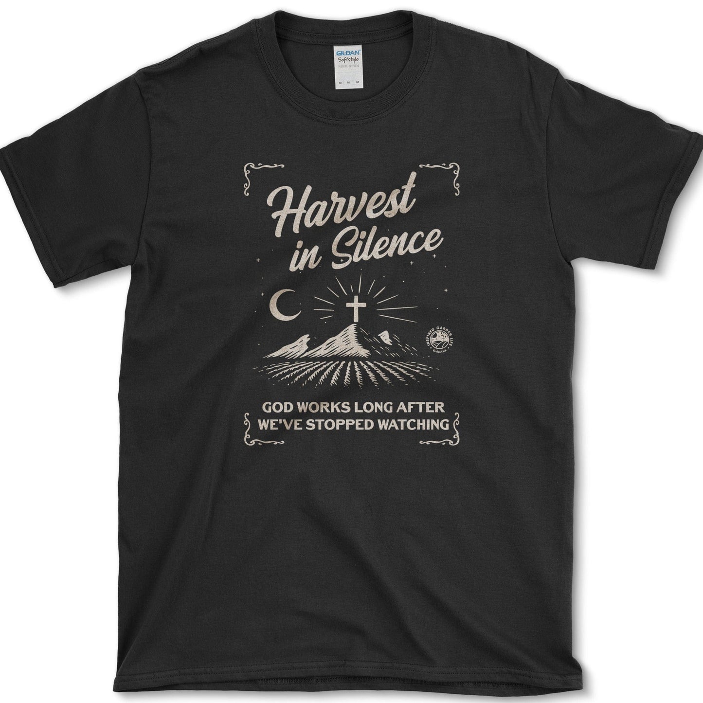 Harvest in Silence T-Shirt Essential Tees / S / Black Physical Item