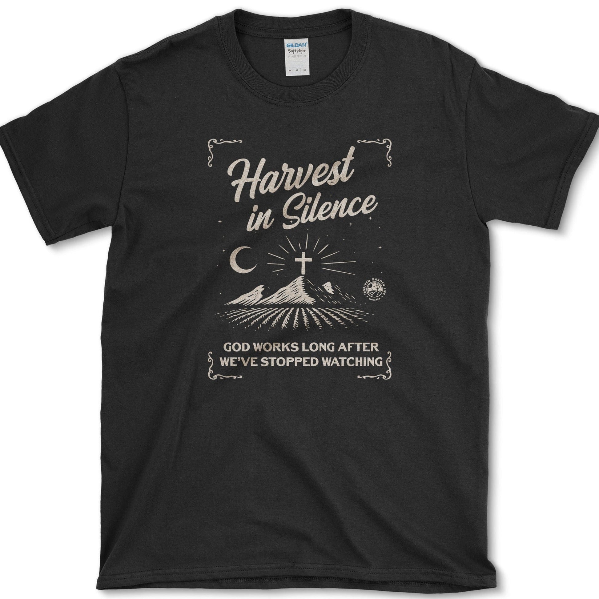 Harvest in Silence T-Shirt Essential Tees / S / Black Physical Item