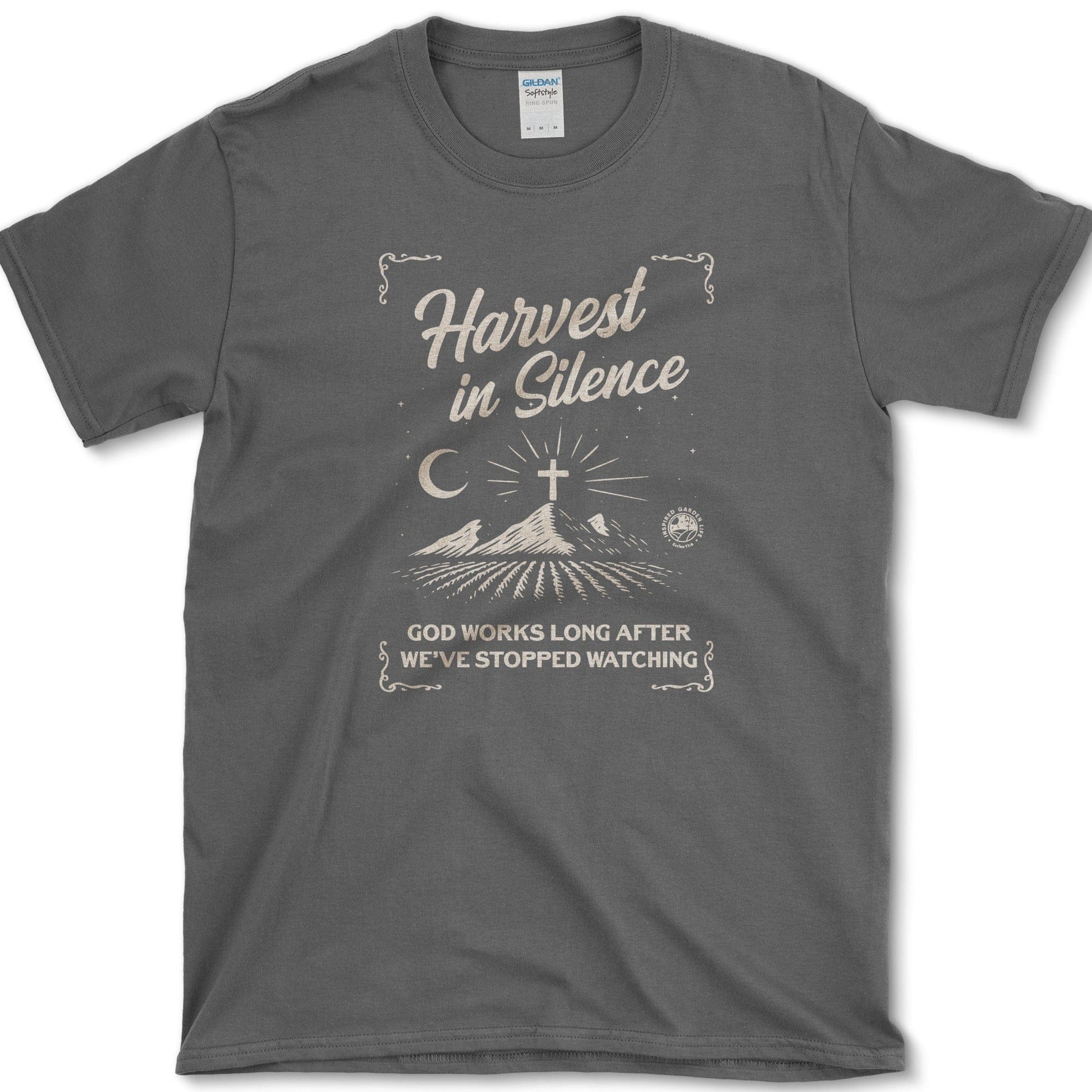Harvest in Silence T-Shirt Essential Tees / S / Dark Heather Physical Item