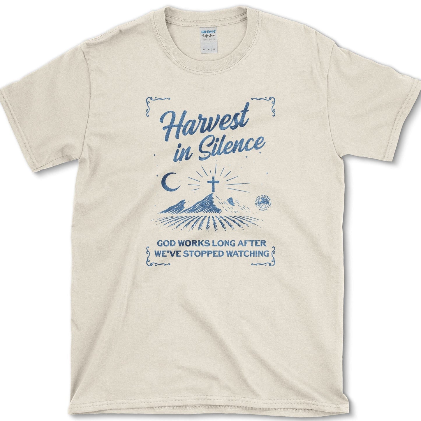 Harvest in Silence T-Shirt Essential Tees / S / Natural Physical Item