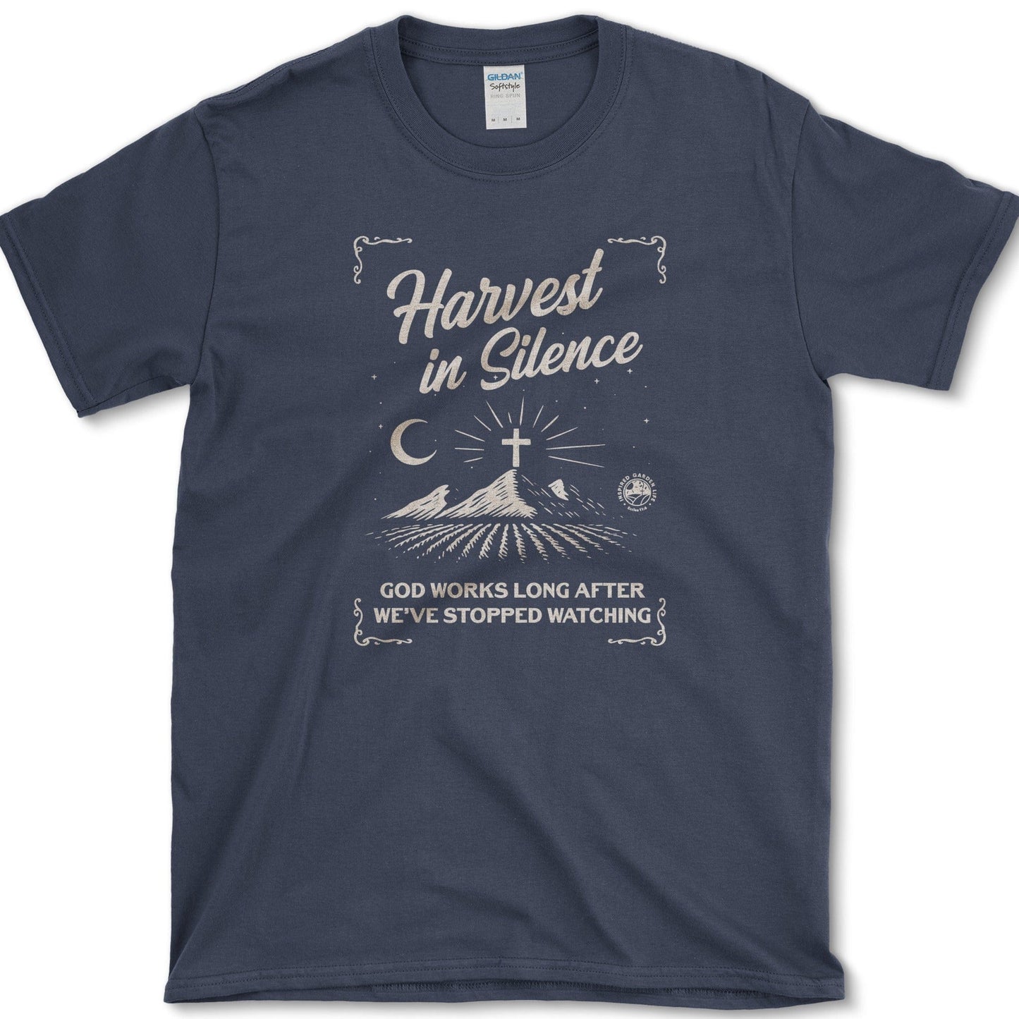 Harvest in Silence T-Shirt Essential Tees / S / Navy Physical Item