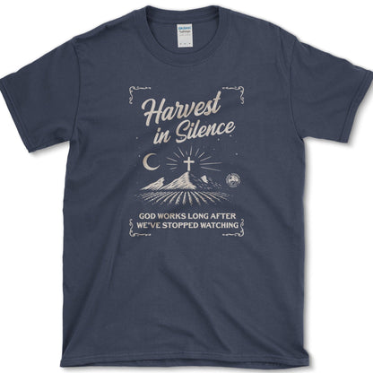 Harvest in Silence T-Shirt Essential Tees / S / Navy Physical Item