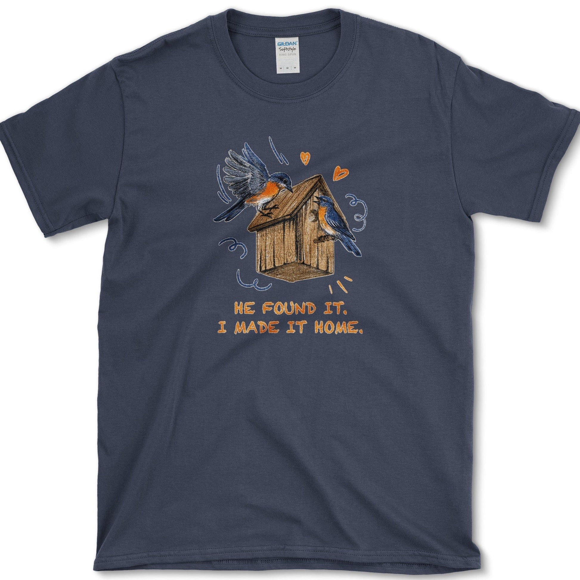 He Found It T-Shirt Essential Tees / S / Navy Physical Item