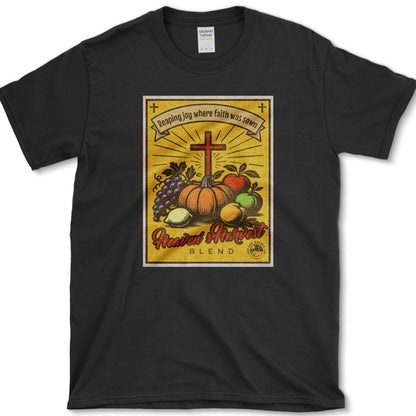 Heaven's Harvest Blend T-Shirt Essential Tees / S / Black Physical Item