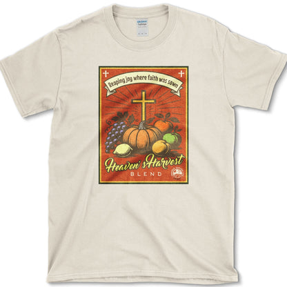 Heaven's Harvest Blend T-Shirt Essential Tees / S / Natural Physical Item