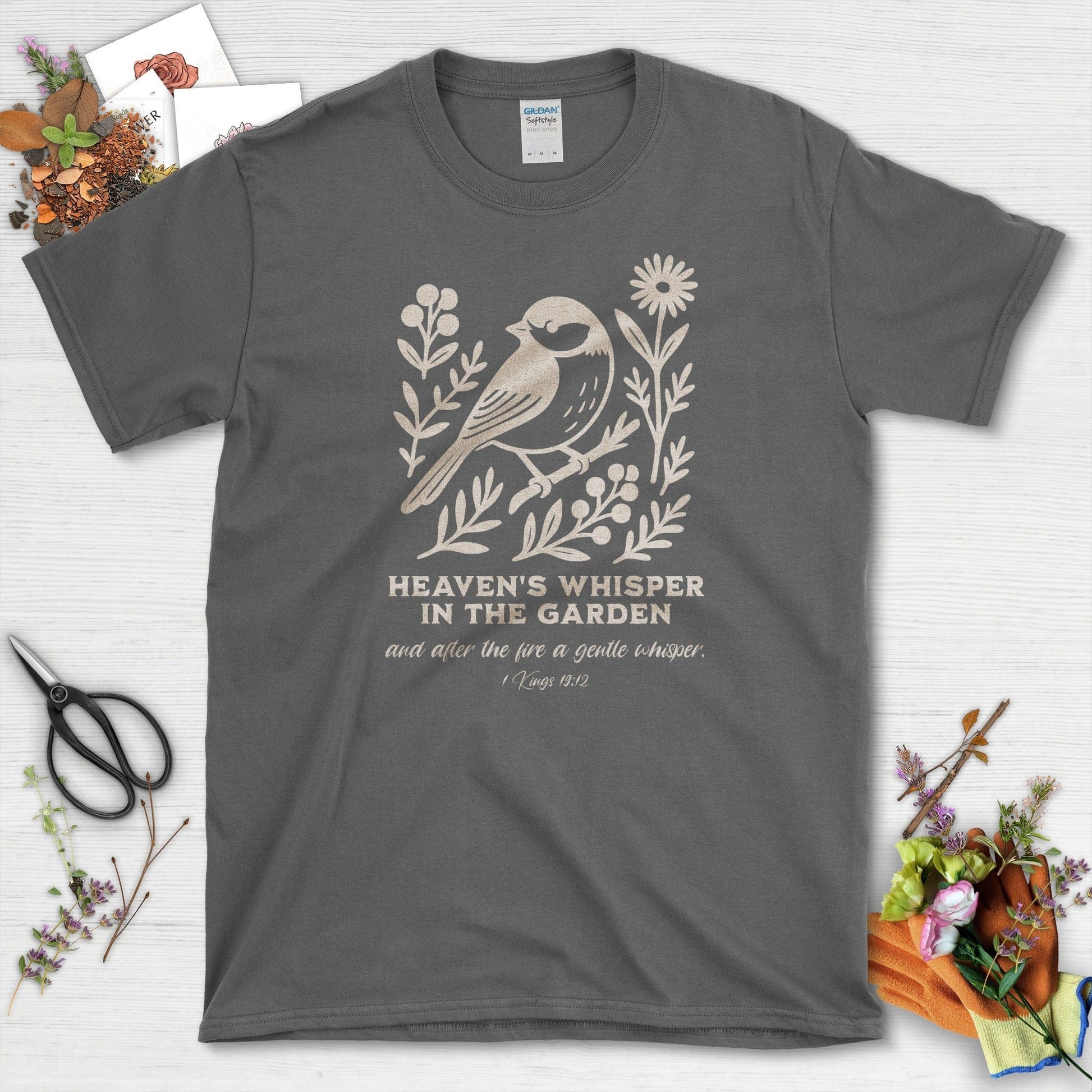 Heaven's Whisper T-Shirt Dark Heather / S Essential Tees