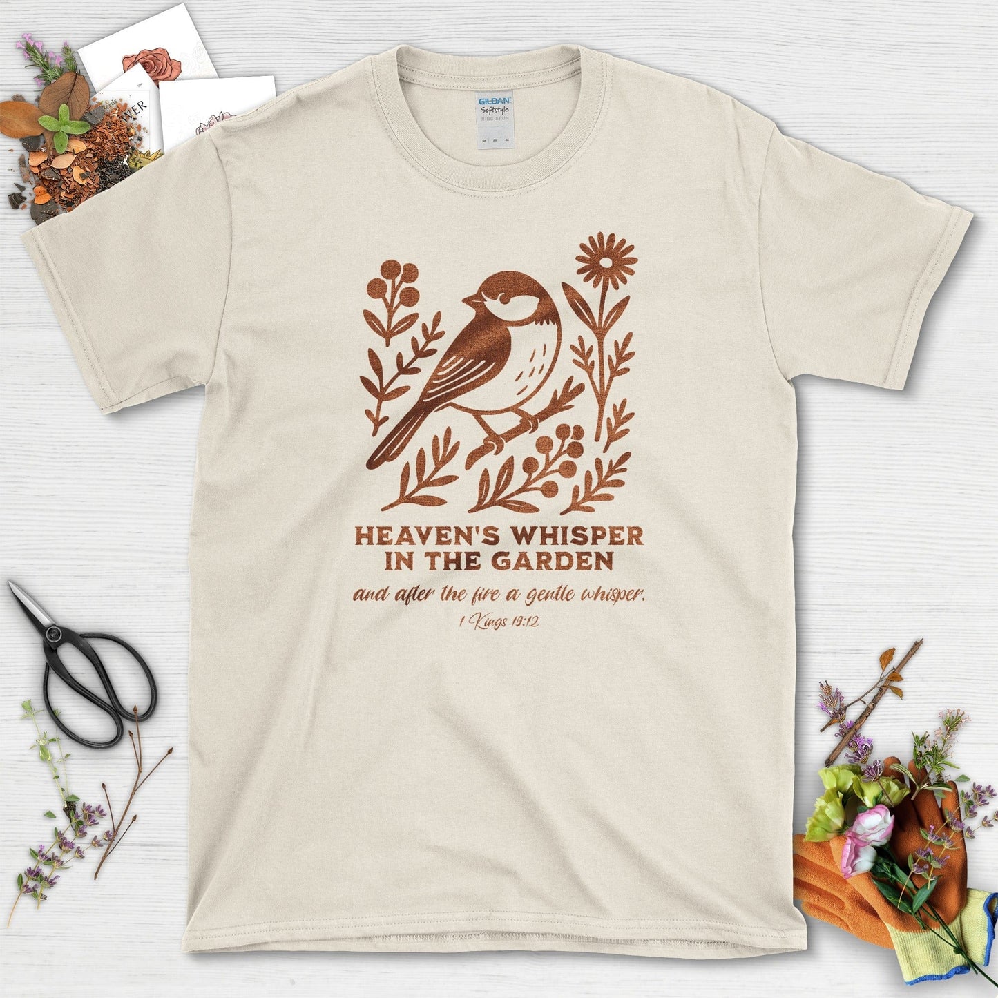 Heaven's Whisper T-Shirt Natural / S Essential Tees