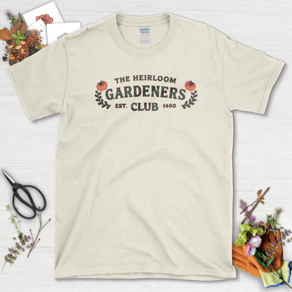 Heirloom Gardeners Club T-Shirt T-Shirts / S / Natural Physical Item