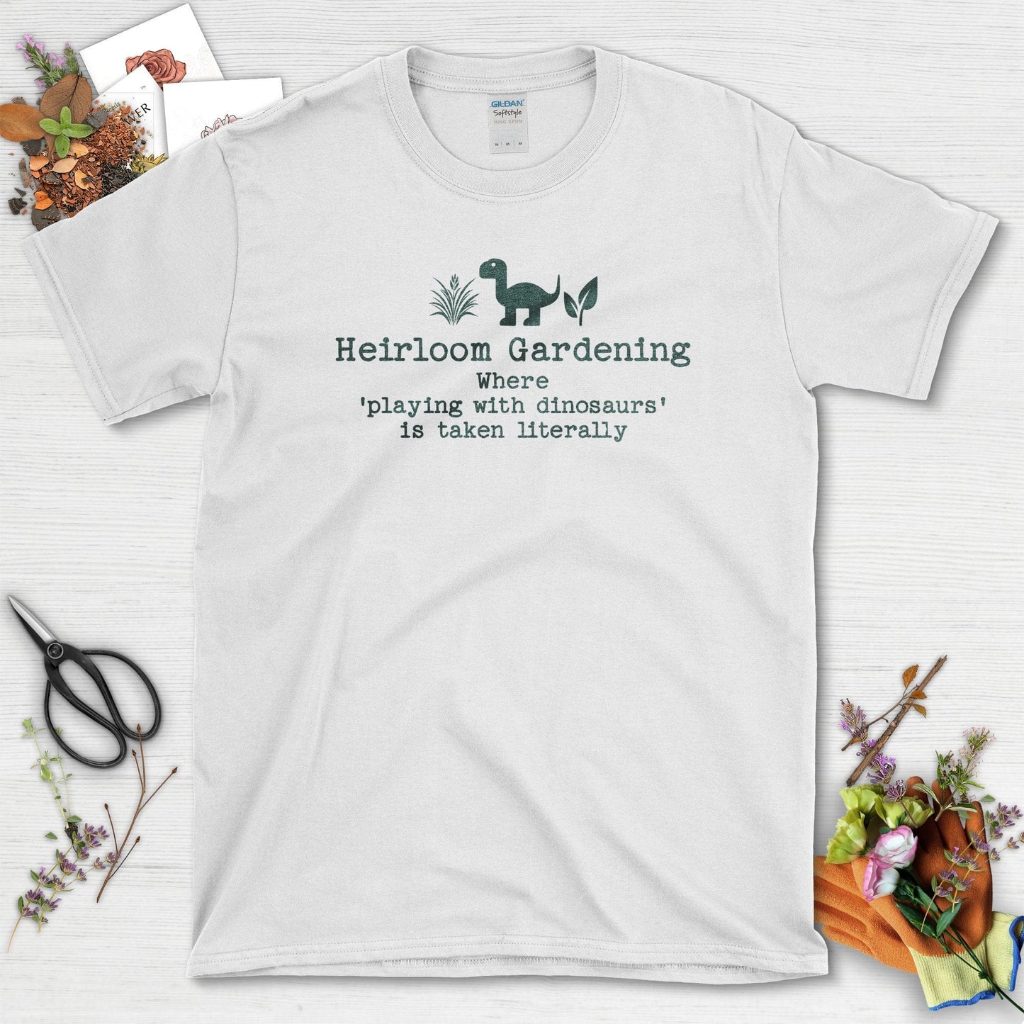 Heirloom Gardening T-Shirt White / S T-Shirt