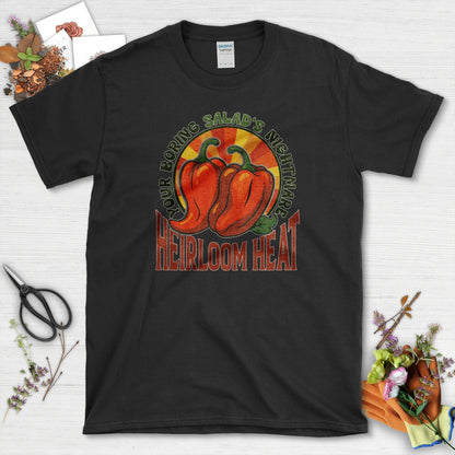 Heirloom Heat Salad's Nightmare T-Shirt Black / M Physical Item