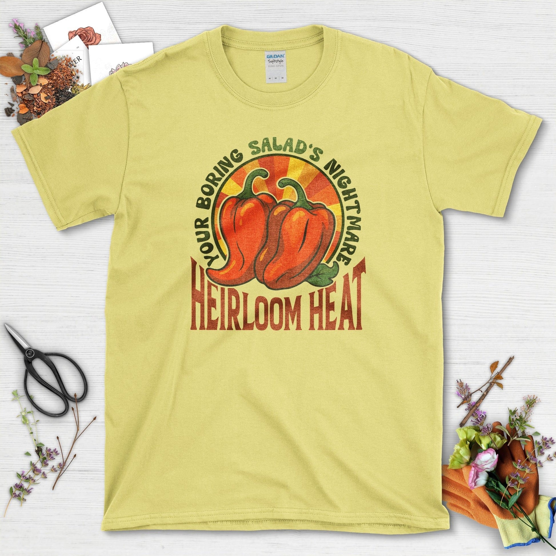 Heirloom Heat Salad's Nightmare T-Shirt Cornsilk / M Physical Item