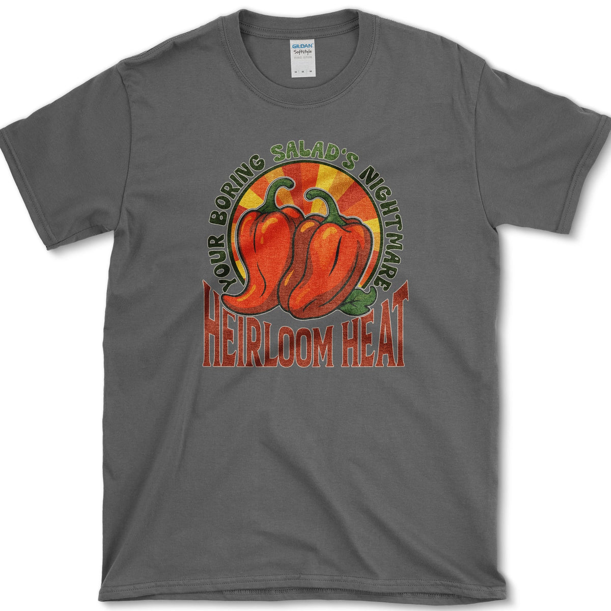 Heirloom Heat Salad's Nightmare T-Shirt Dark Heather / S Essential Tees