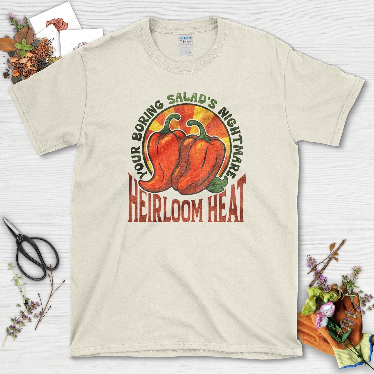 Heirloom Heat Salad's Nightmare T-Shirt Natural / M Physical Item