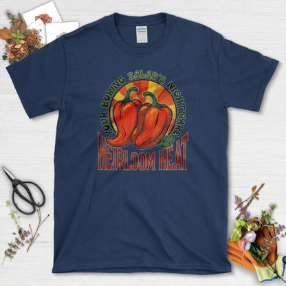 Heirloom Heat Salad's Nightmare T-Shirt Navy / M Physical Item