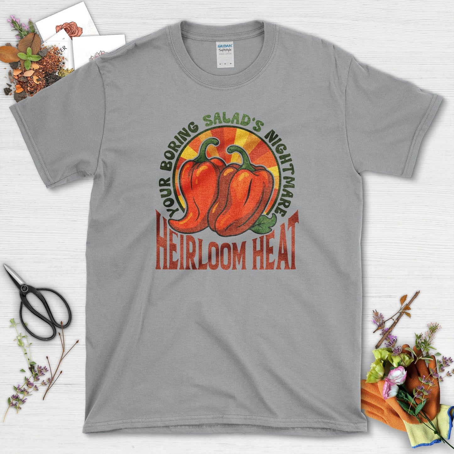 Heirloom Heat Salad's Nightmare T-Shirt Sport Grey / M Physical Item
