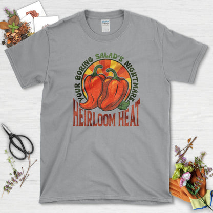 Heirloom Heat Salad's Nightmare T-Shirt Sport Grey / M Physical Item