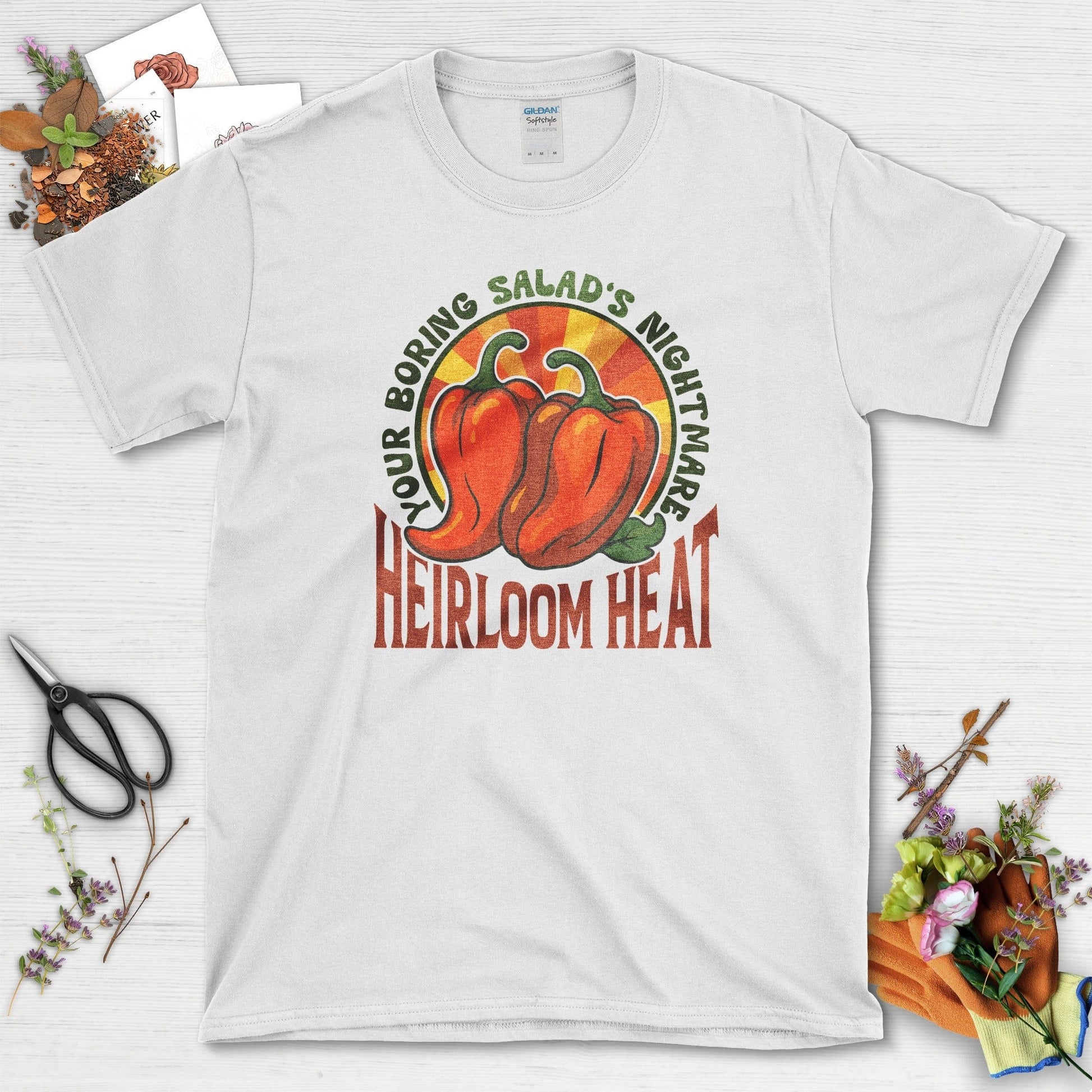 Heirloom Heat Salad's Nightmare T-Shirt White / M Physical Item