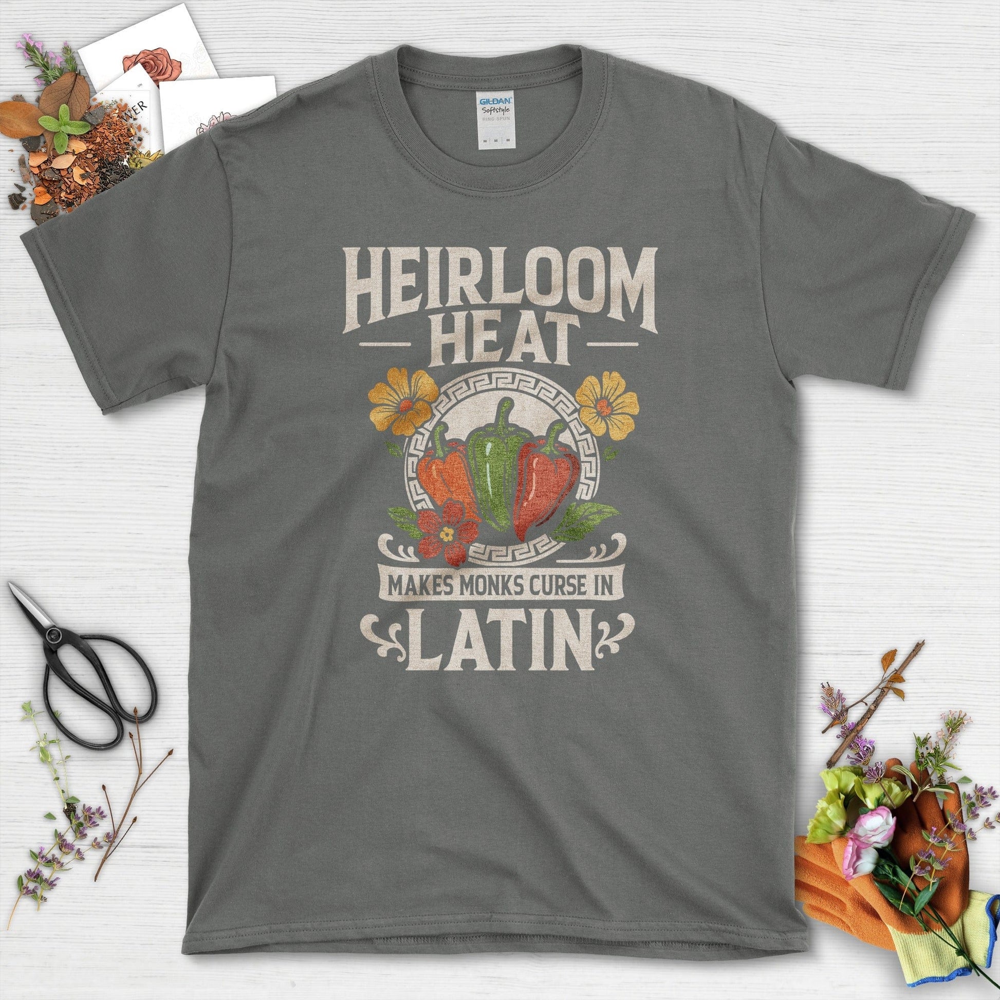 Heirloom Heat T-Shirt Charcoal / M Physical Item