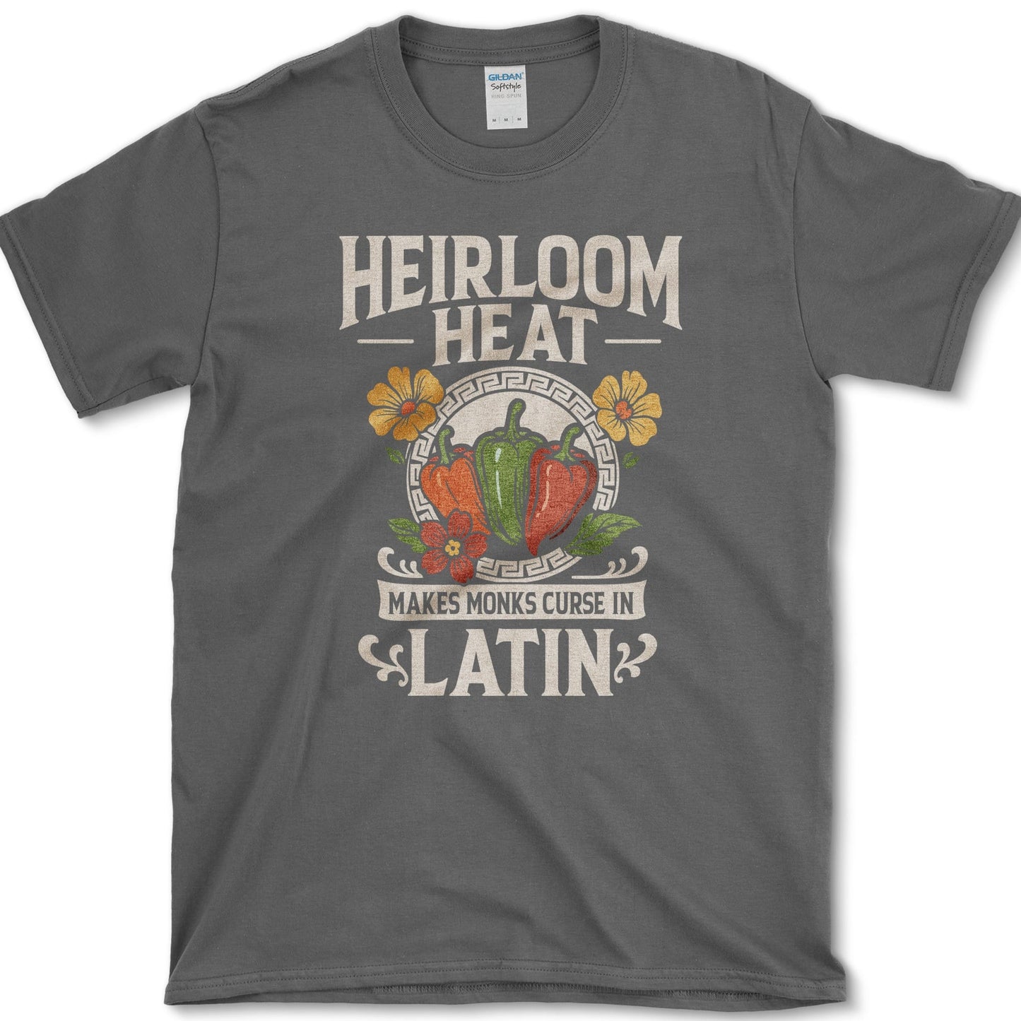 Heirloom Heat T-Shirt Dark Heather / S Essential Tees