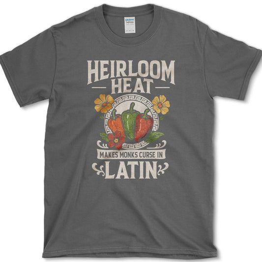 Heirloom Heat T-Shirt Dark Heather / S Essential Tees