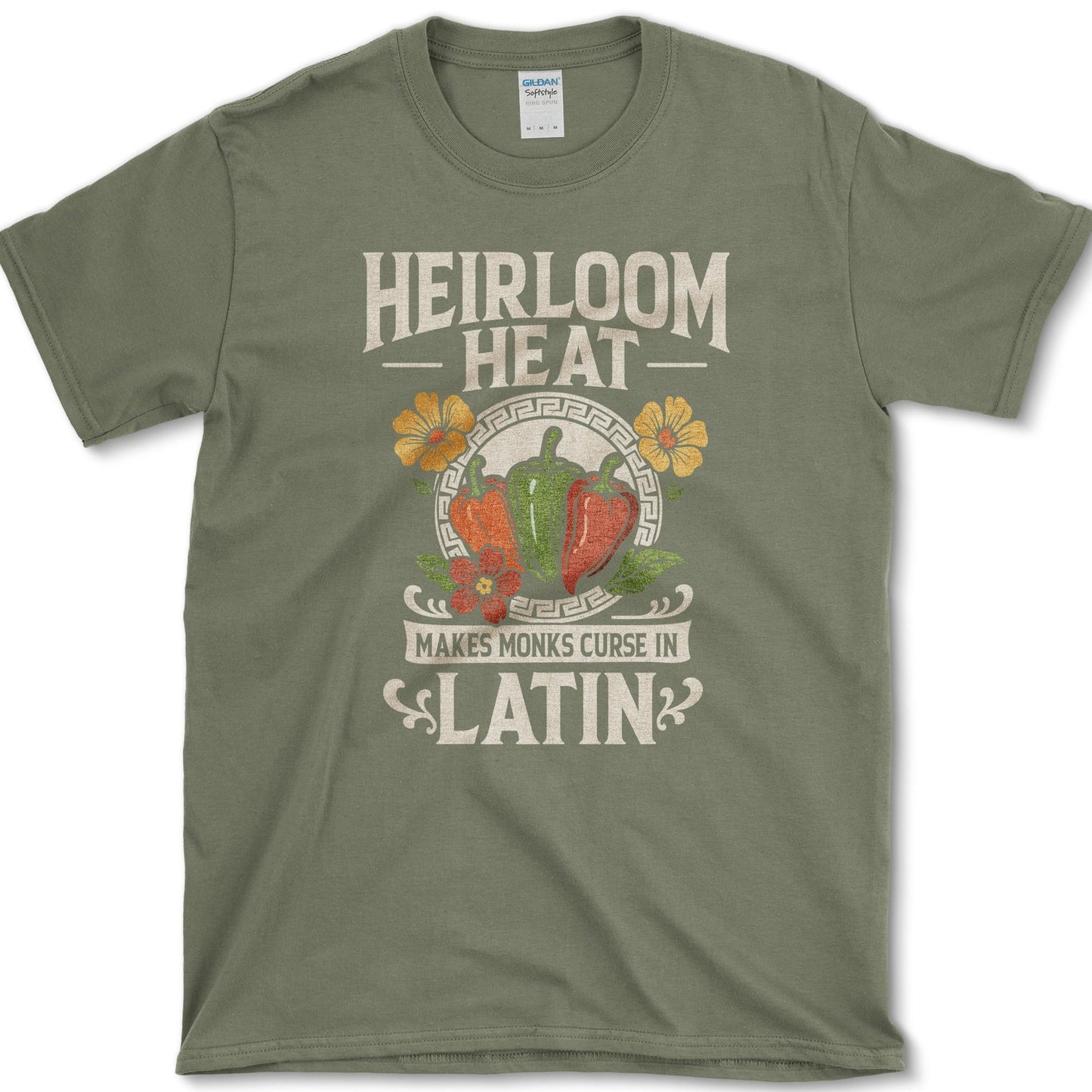 Heirloom Heat T-Shirt Military Green / S Essential Tees
