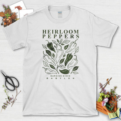Heirloom Peppers Since Babylon T-Shirt White / M Physical Item