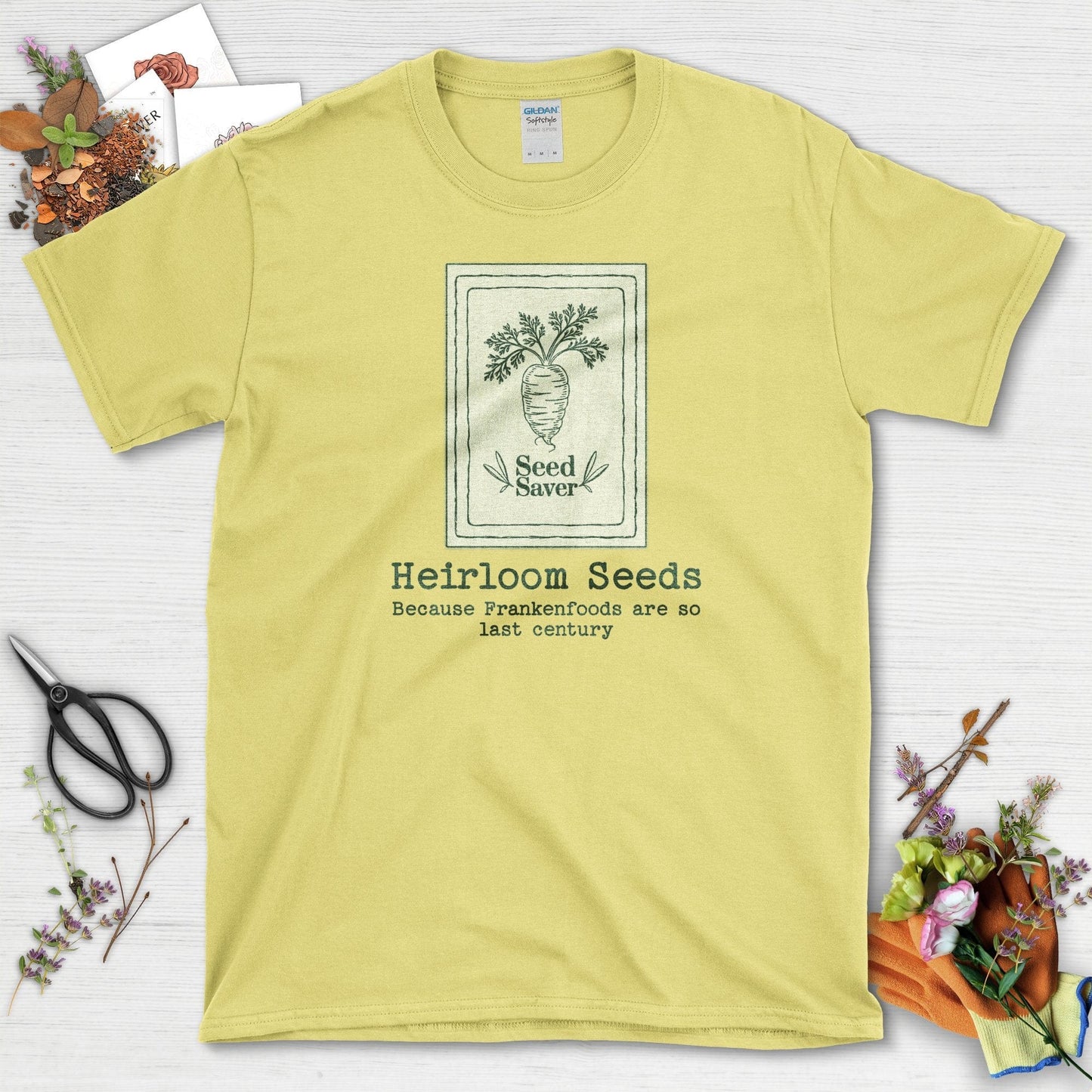 Heirloom Seeds T-Shirt Cornsilk / S T-Shirt