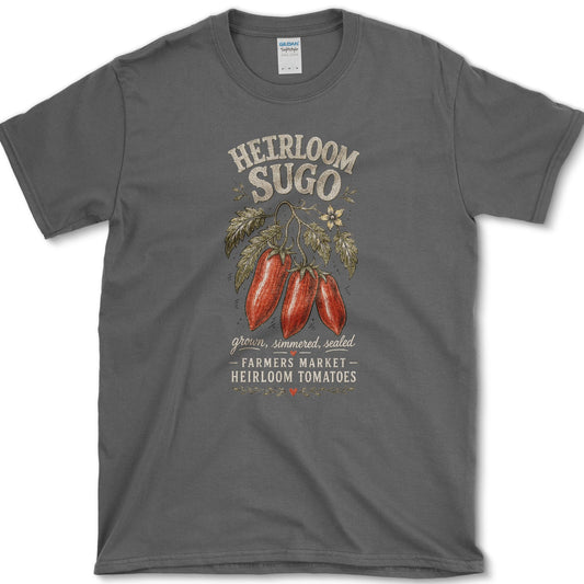 Heirloom Sugo T-Shirt S / Dark Heather Essential Tees