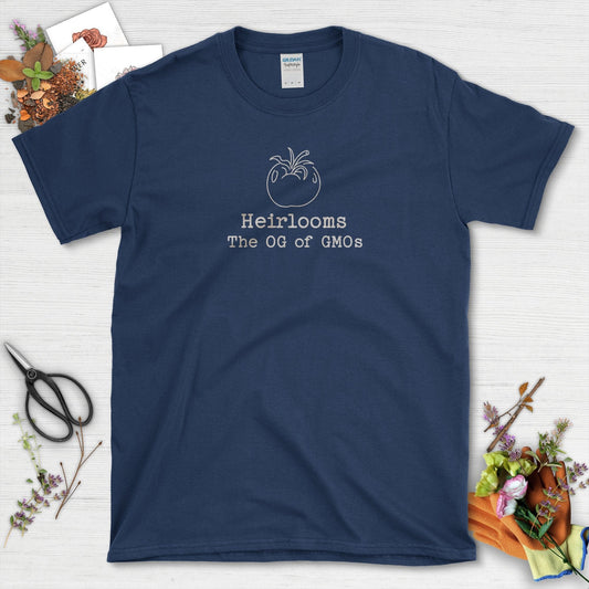 Heirloom The OG of GMOs T-Shirt Navy / S T-Shirt