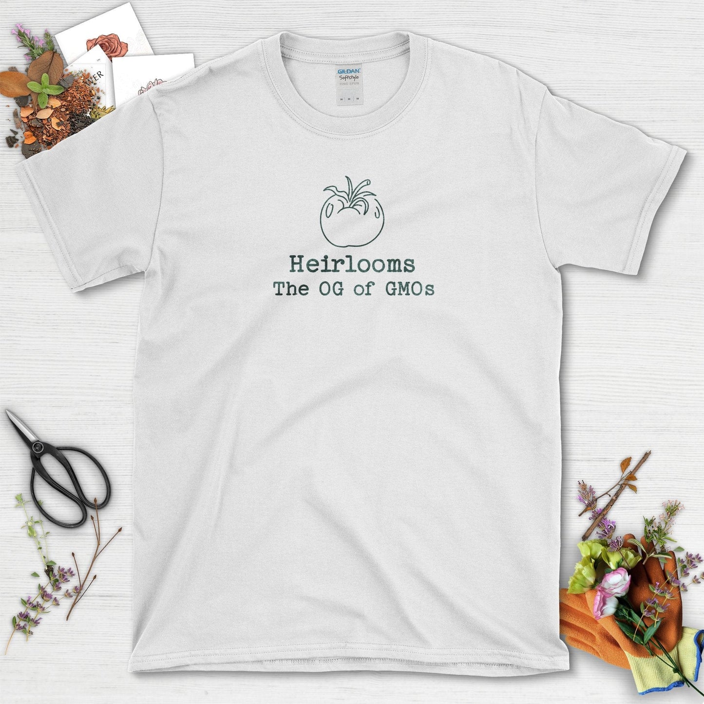 Heirloom The OG of GMOs T-Shirt White / S T-Shirt