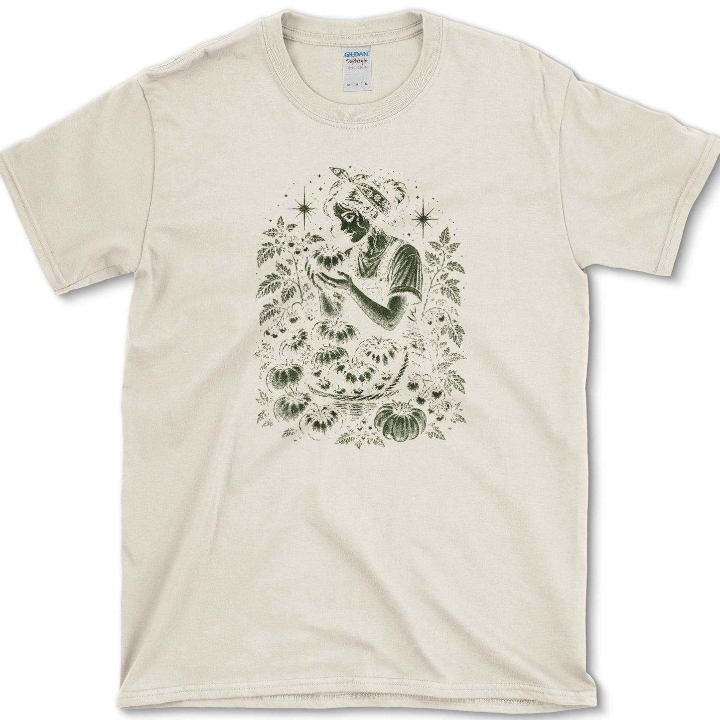Heirloom Tomato Lover T-Shirt S / Natural Essential Tees