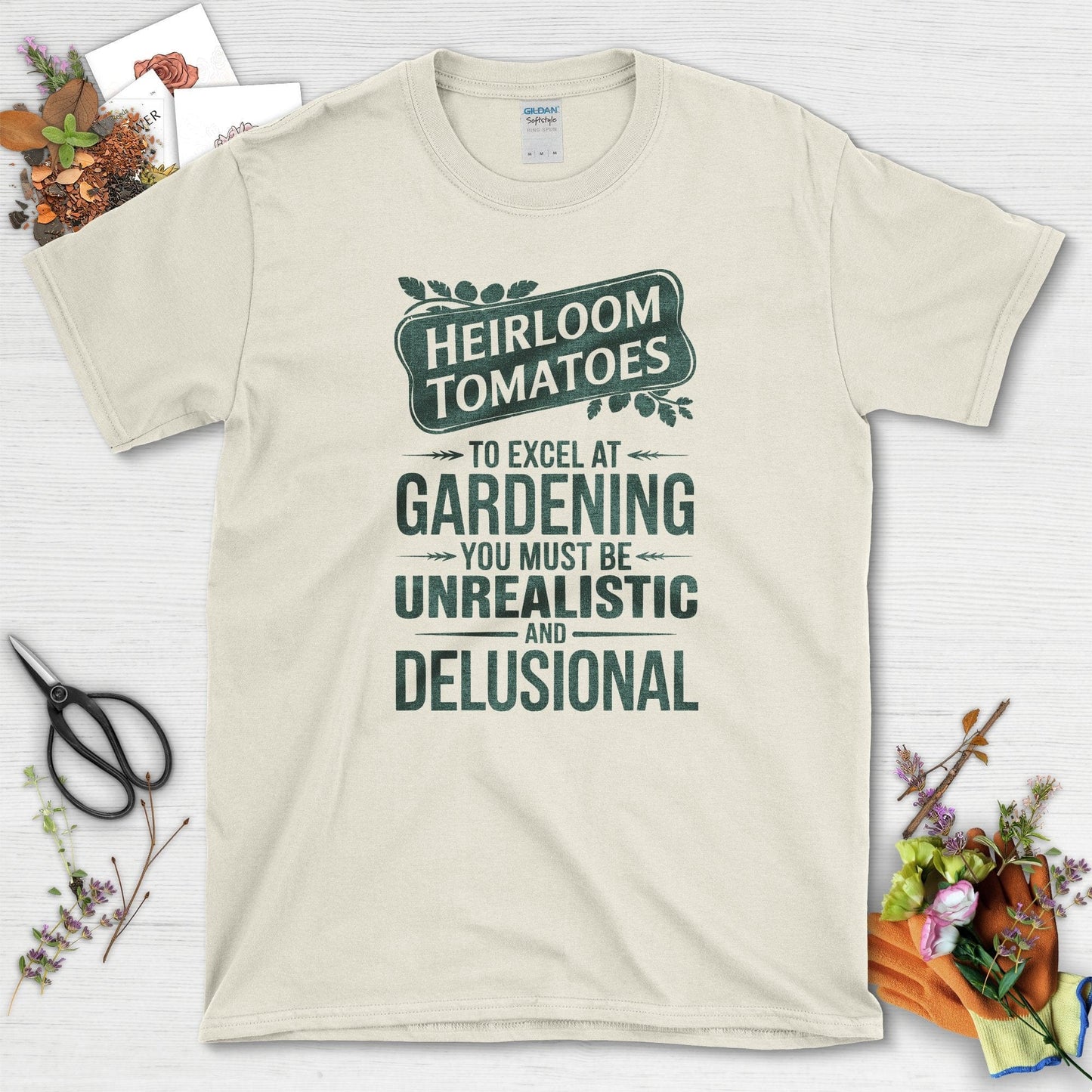 Heirloom Tomatoes Humor T-Shirt Natural / S T-Shirt