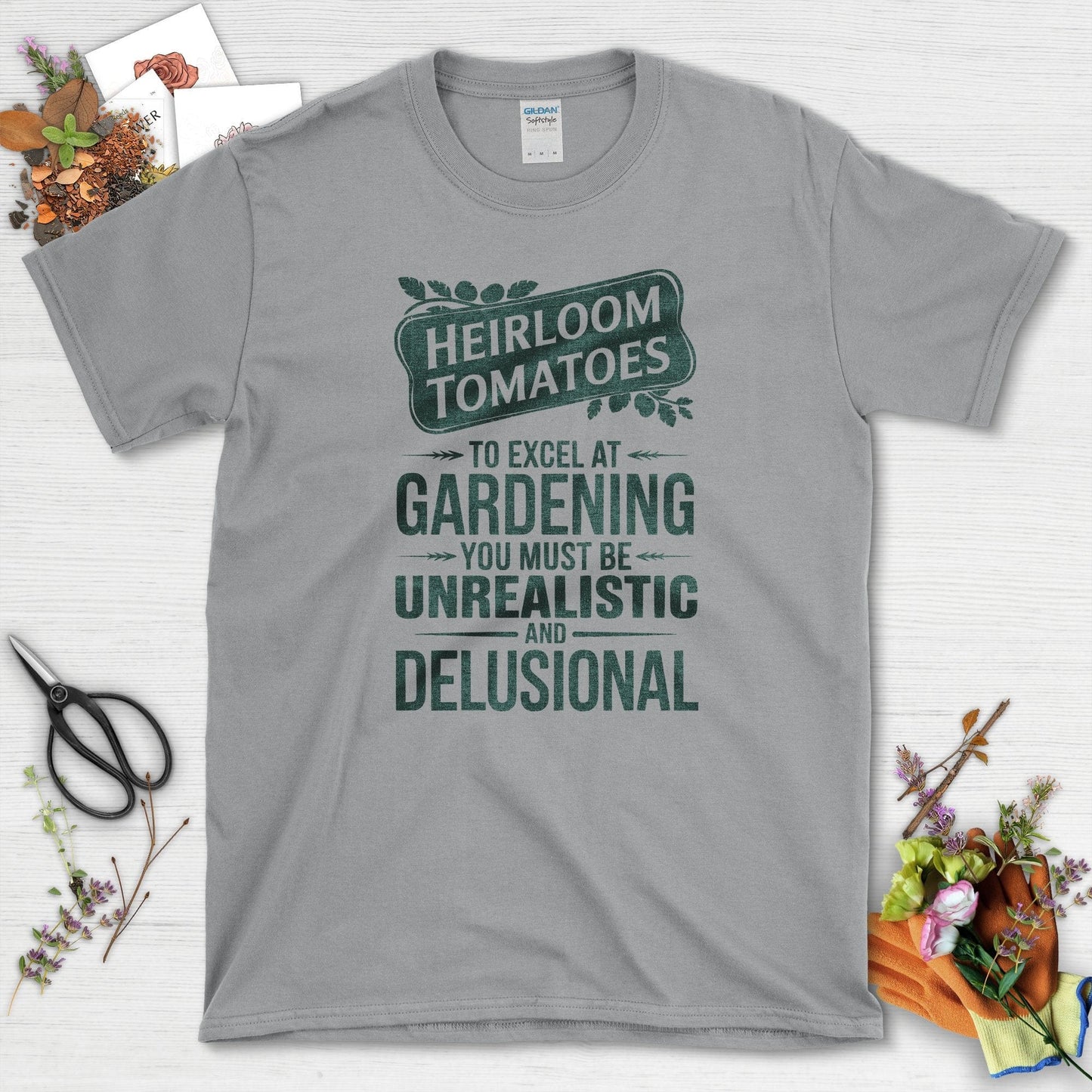 Heirloom Tomatoes Humor T-Shirt Sport Grey / S T-Shirt