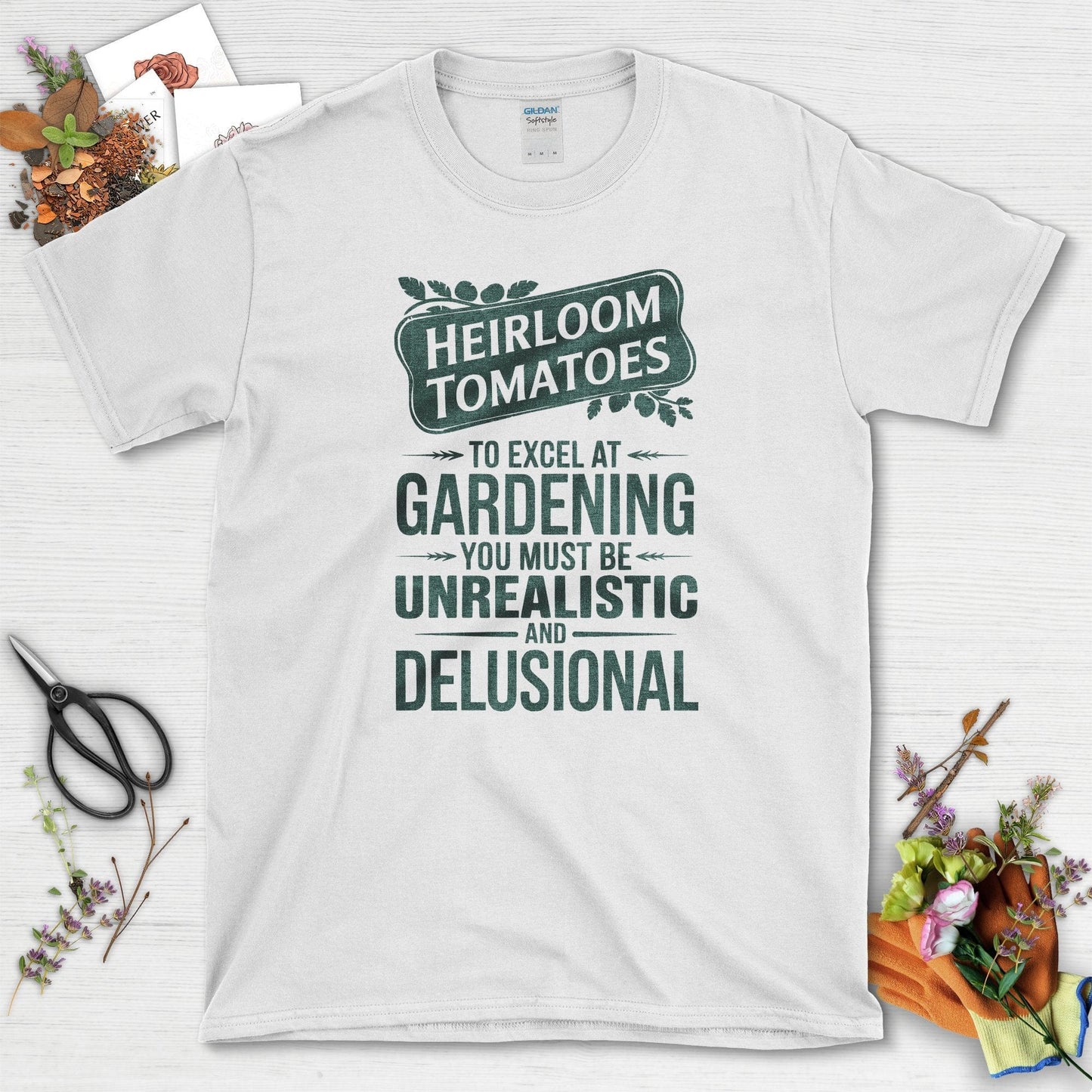 Heirloom Tomatoes Humor T-Shirt White / S T-Shirt