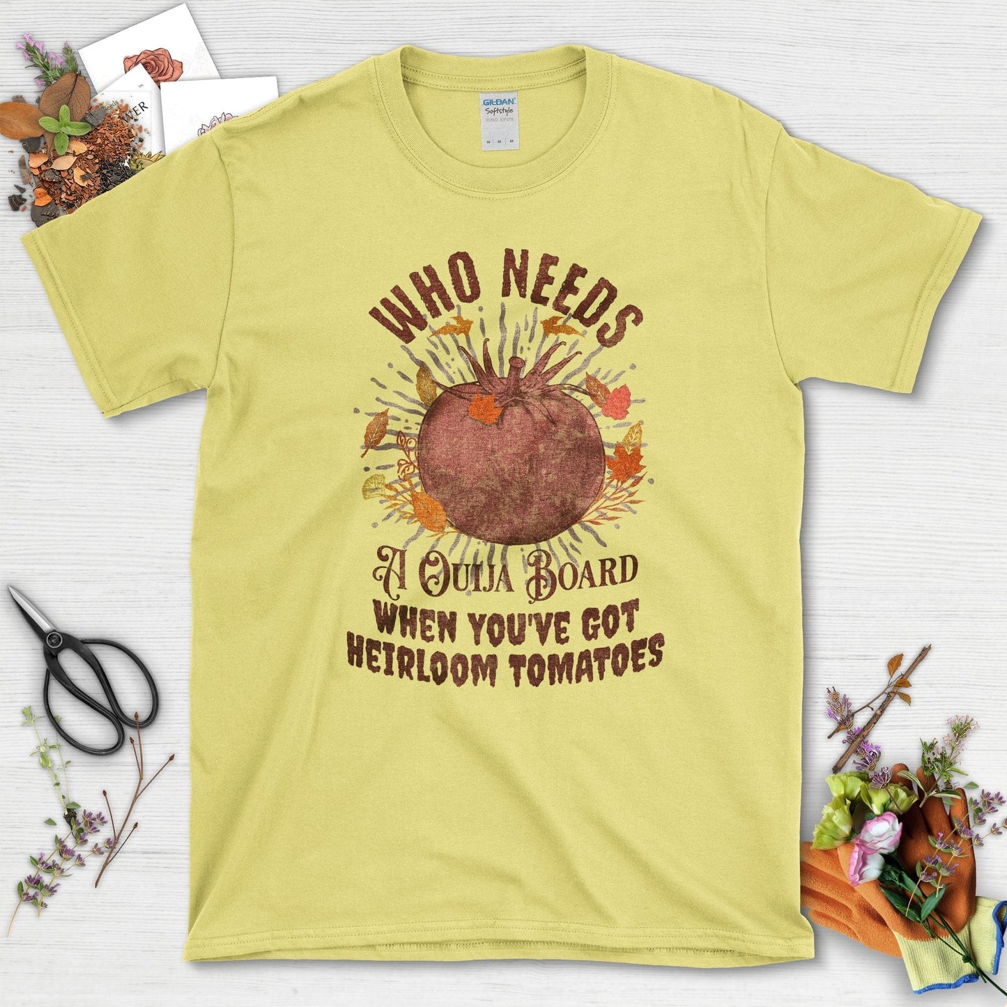 Heirloom Tomatoes T-Shirt Cornsilk / S T-Shirt