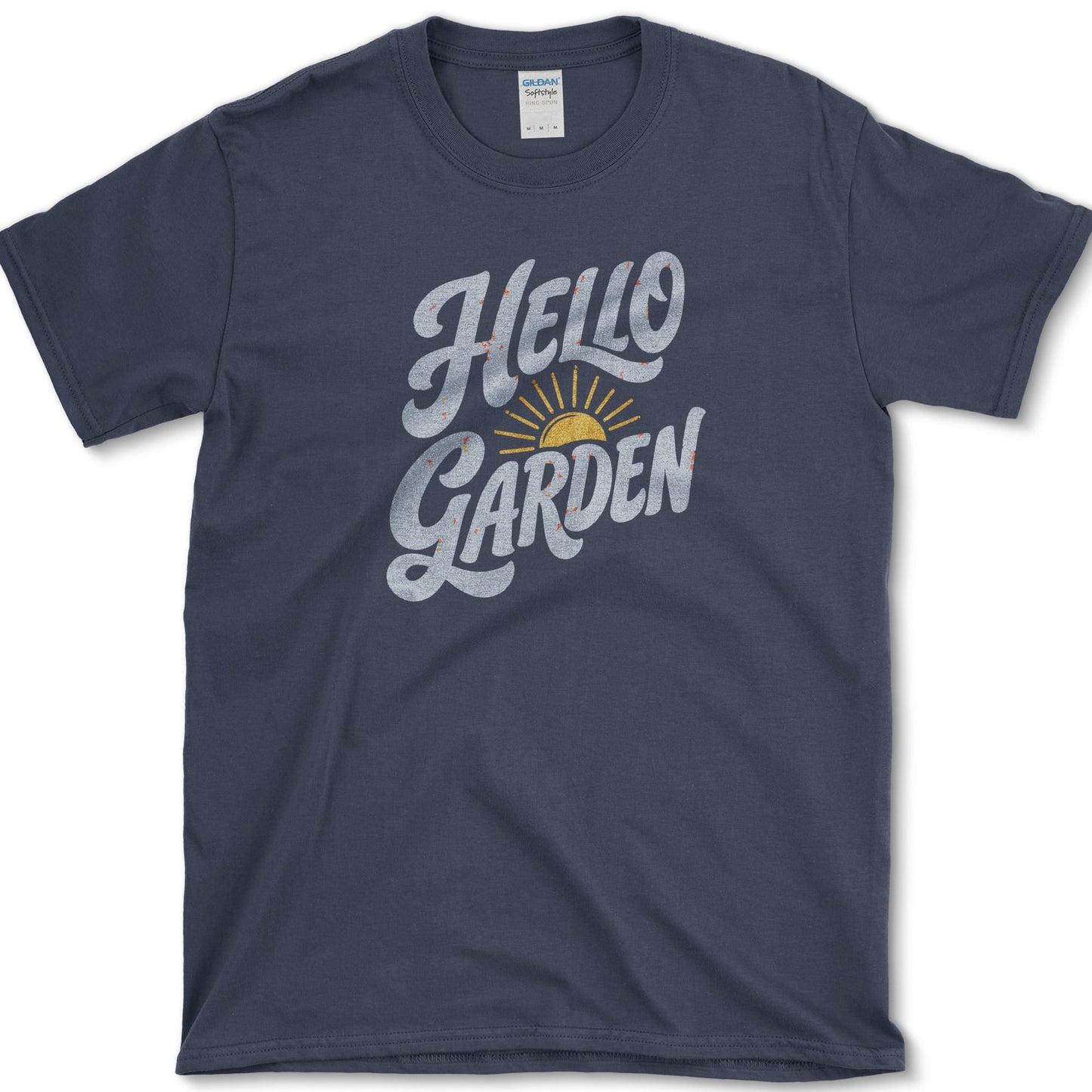 Hello Garden T-Shirt S / Navy Essential Tees