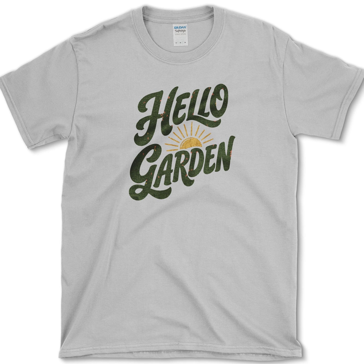 Hello Garden T-Shirt S / Sport Grey Essential Tees