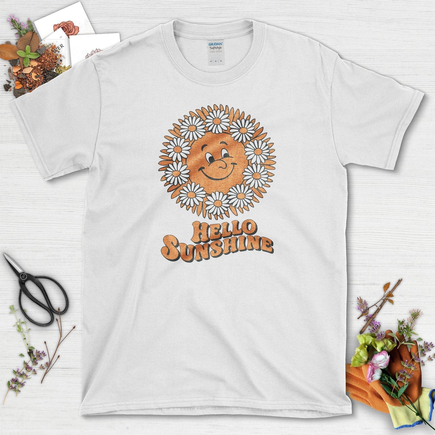 Hello Sunshine T-Shirt White / S T-Shirt