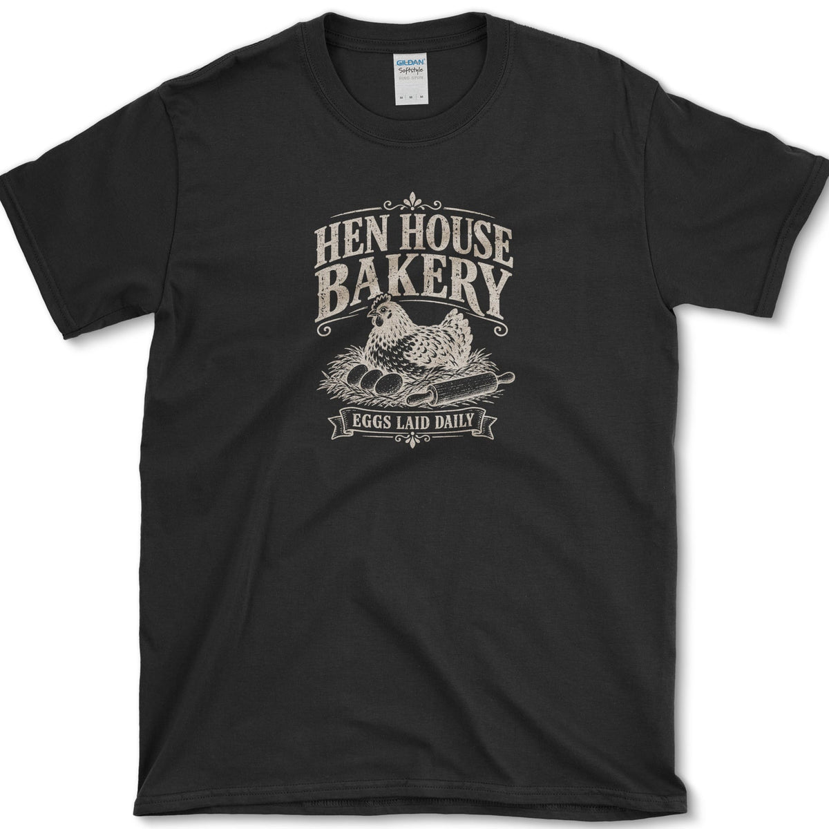 Hen House Bakery T-Shirt Black / S Essential Tees