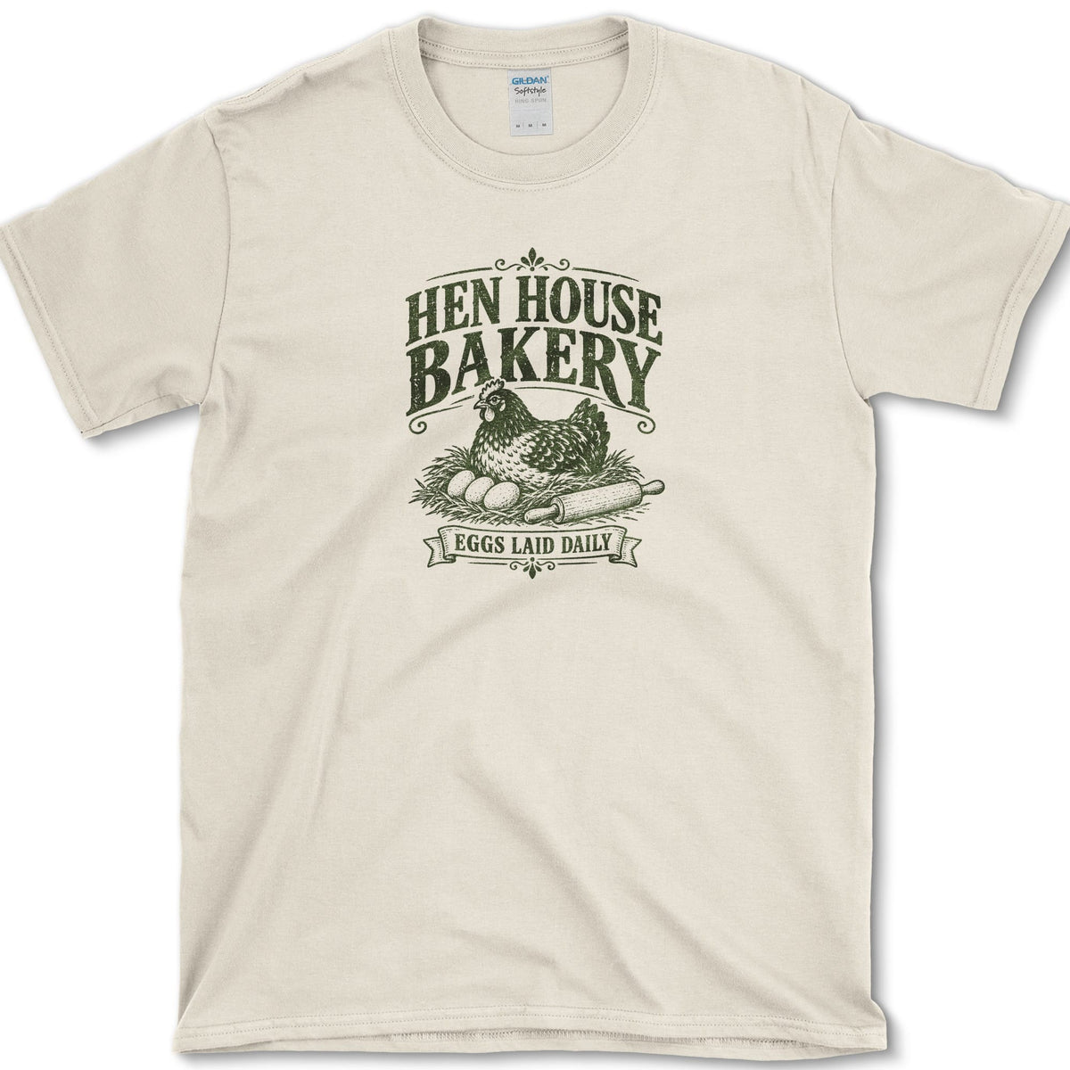 Hen House Bakery T-Shirt Natural / S Essential Tees