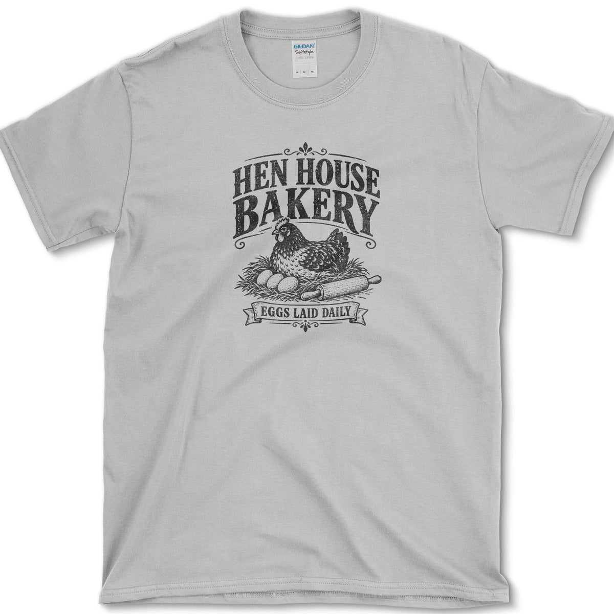Hen House Bakery T-Shirt Sport Grey / S Essential Tees