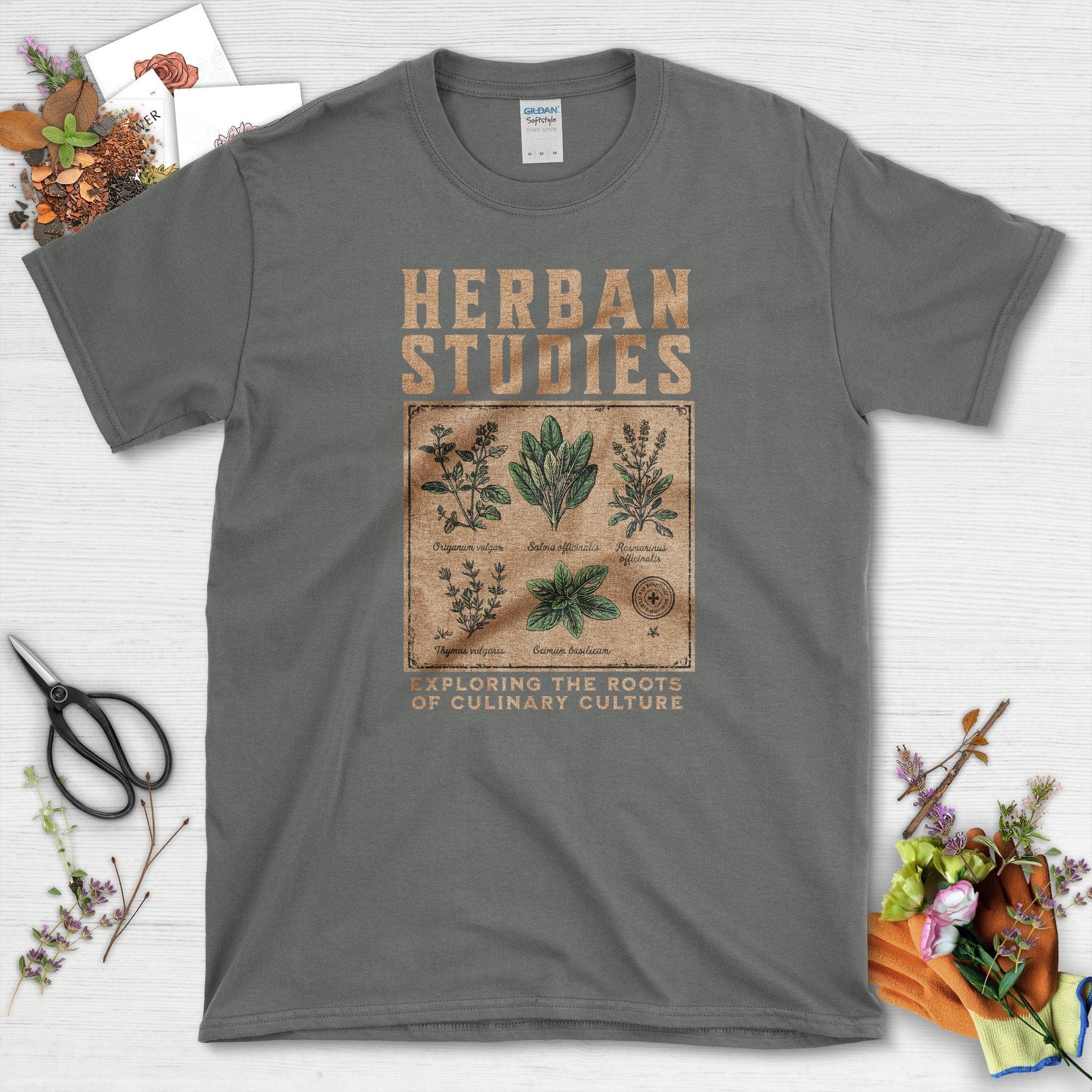 Herban Studies T-Shirt Charcoal / S Physical Item