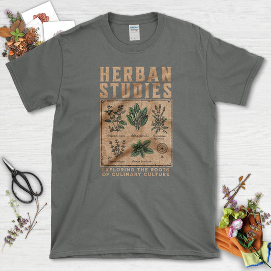 Herban Studies T-Shirt Charcoal / S Physical Item
