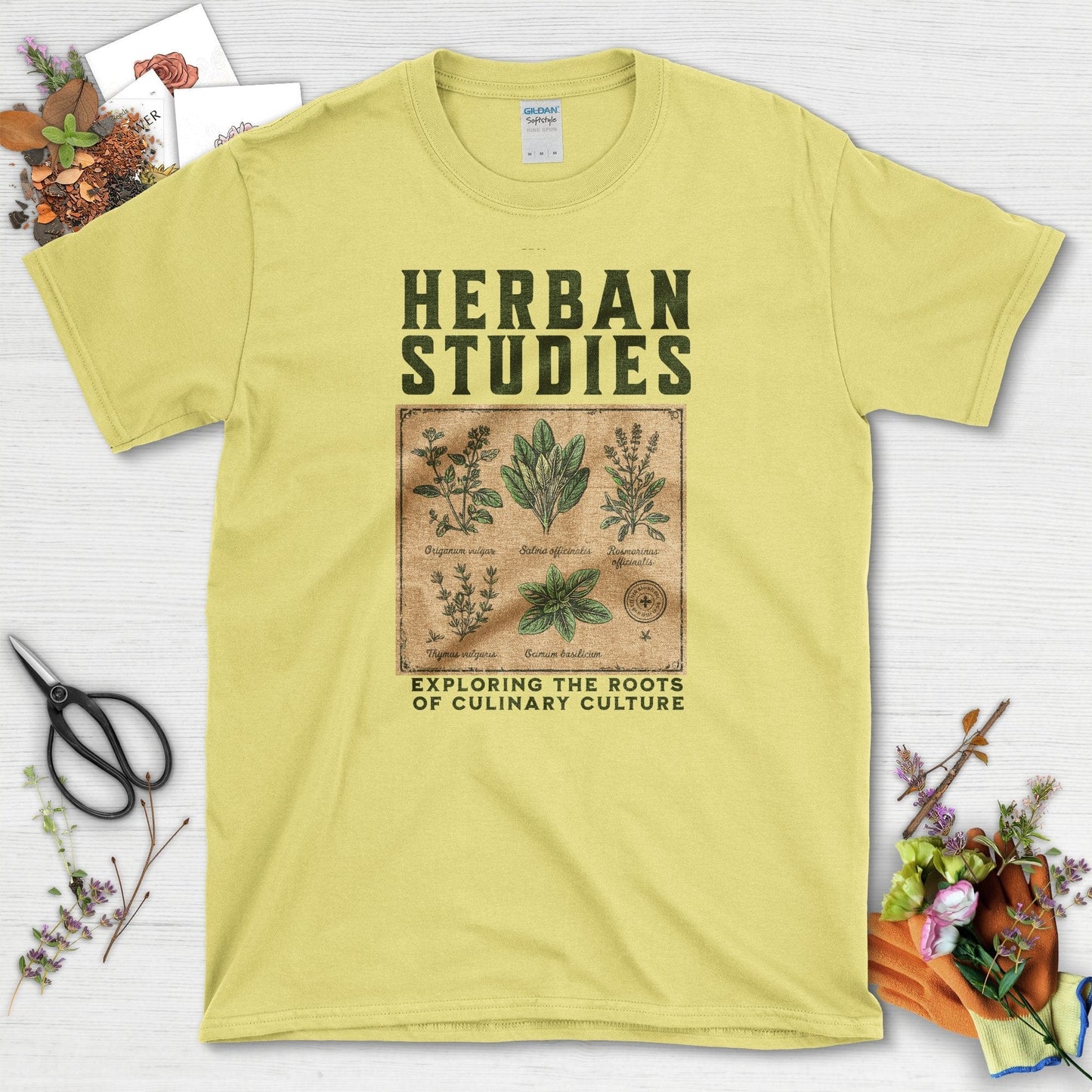 Herban Studies T-Shirt Cornsilk / S Physical Item