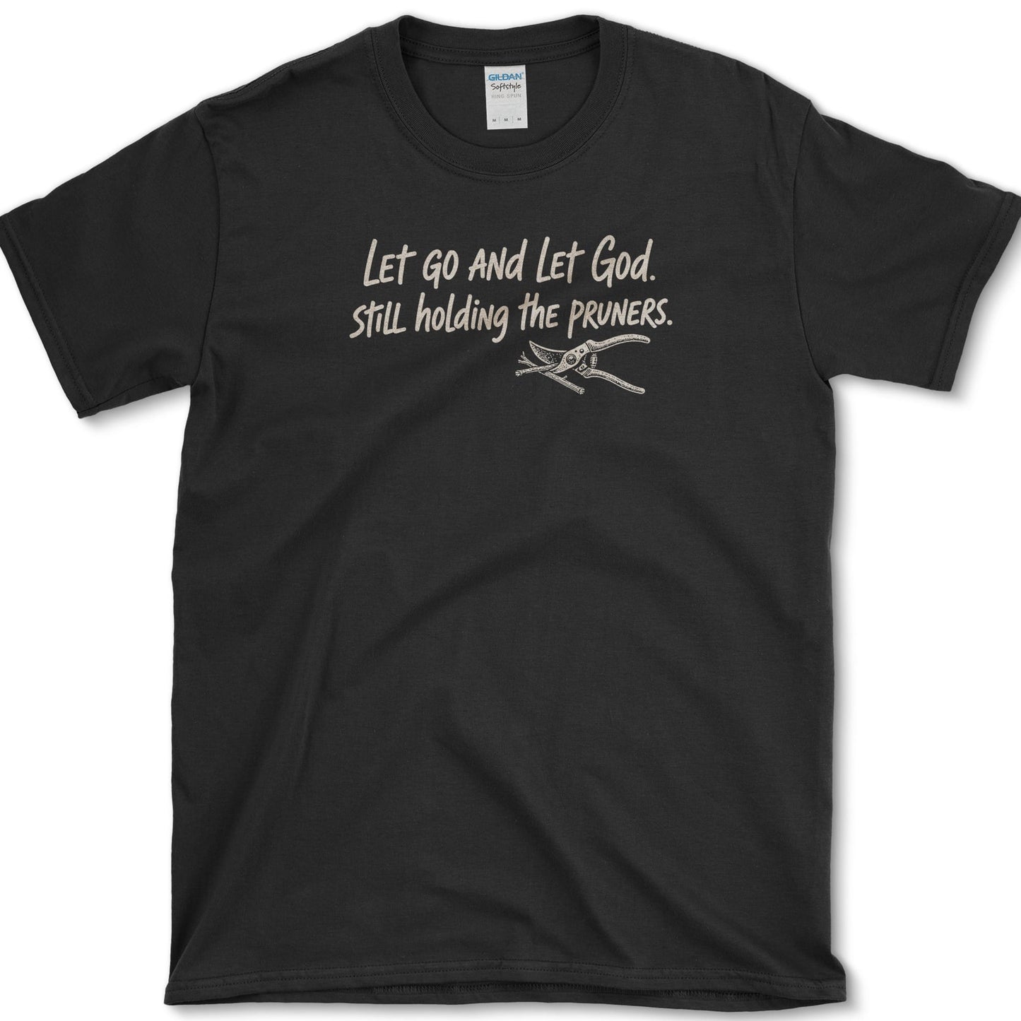 Holding The Pruners T-Shirt Black / S Essential Tees