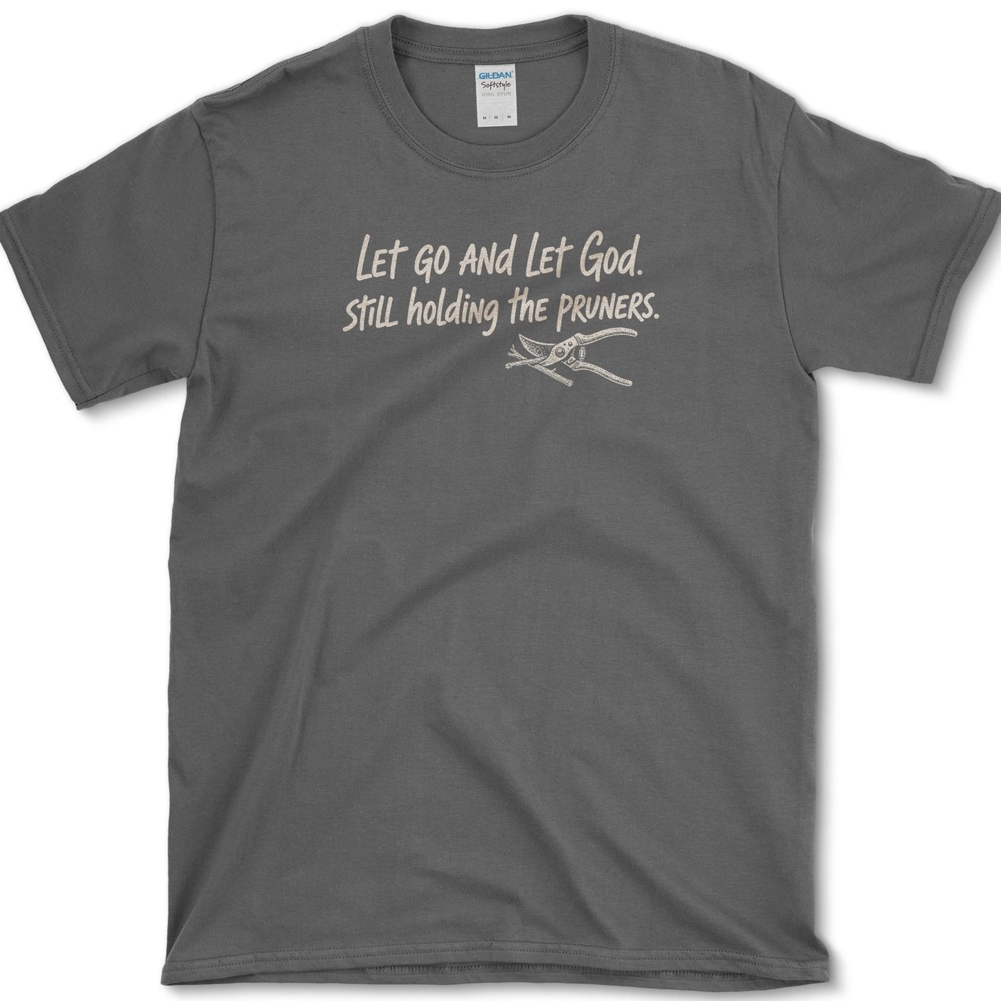 Holding The Pruners T-Shirt Dark Heather / S Essential Tees