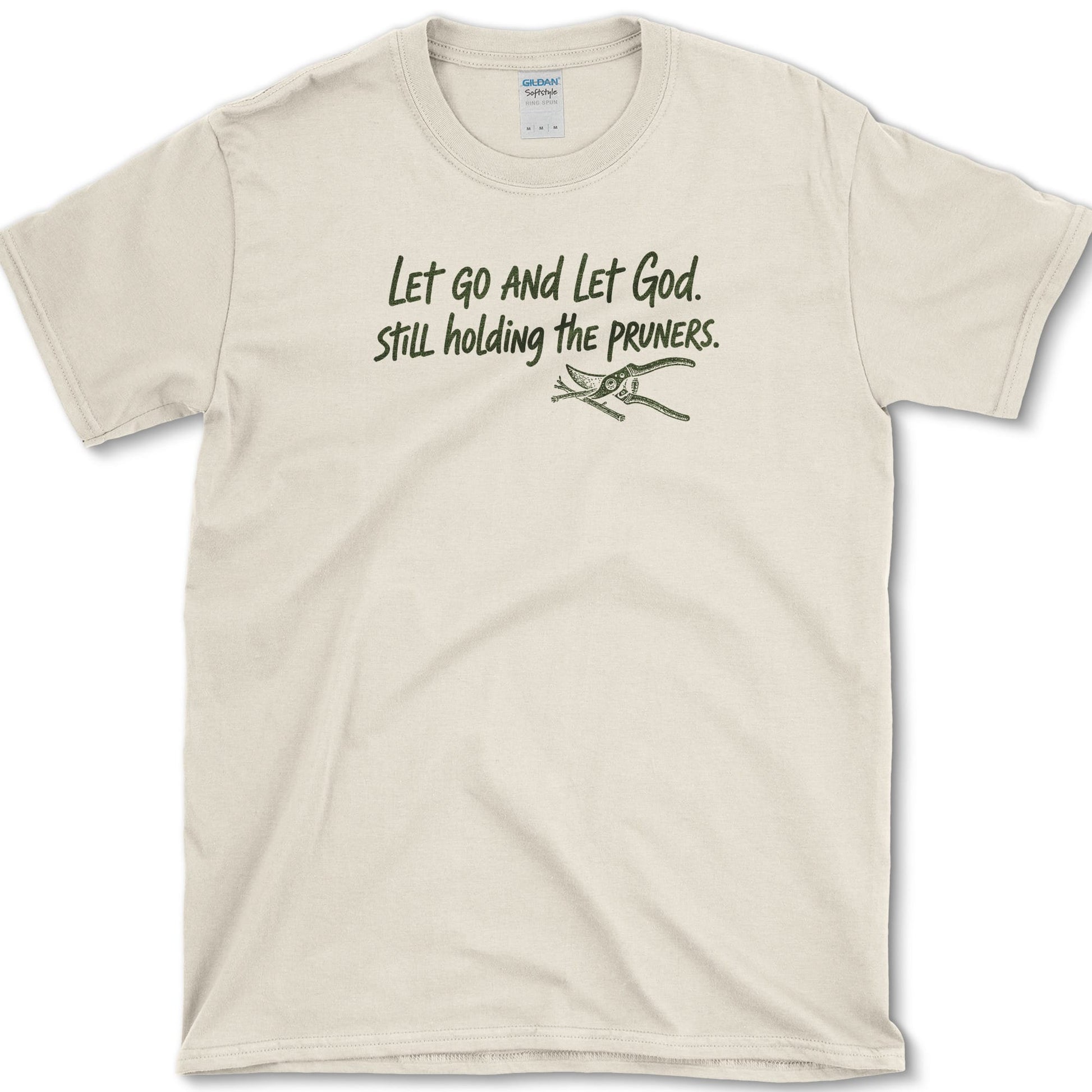 Holding The Pruners T-Shirt Natural / S Essential Tees