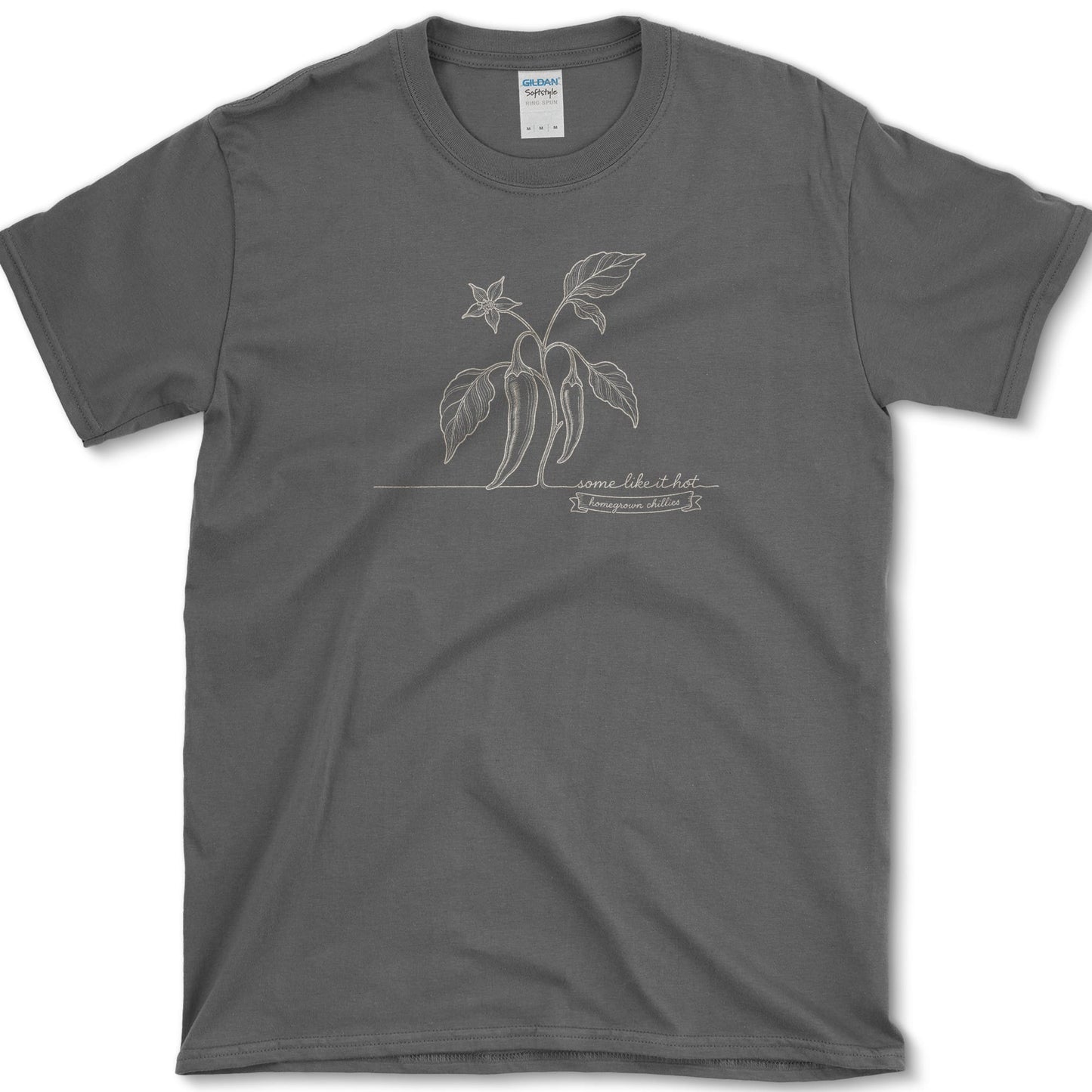 Homegrown Chillies T-Shirt S / Dark Heather Essential Tees